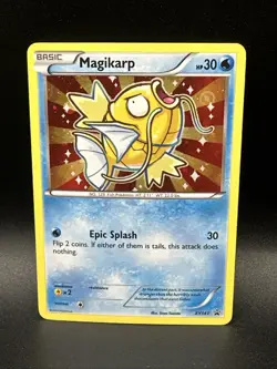 Pokemon TCG Shiny Magikarp Black Star Holo Promo Card XY143 - Image 1