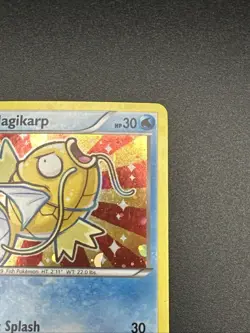 Pokemon TCG Shiny Magikarp Black Star Holo Promo Card XY143 - Image 3