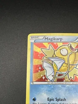 Pokemon TCG Shiny Magikarp Black Star Holo Promo Card XY143 - Image 4