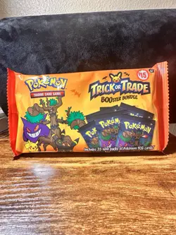 Pokemon TCG: Trick or Trade BOOster Bundle 2024 35 Mini Packs NEW Pokemon Cards - Image 1