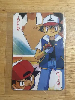 Pokemon Joker Trading Card Ash & Pikachu NM Condition Vintage - Image 2