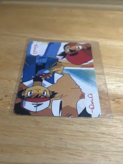 Pokemon Joker Trading Card Ash & Pikachu NM Condition Vintage - Image 4
