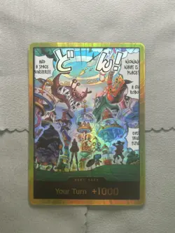 DON!! Card (Egghead) (Gold) The Azure Sea's Seven Foil - Image 1