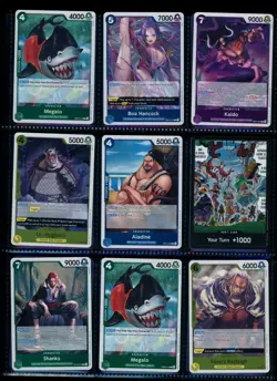 One Piece TCG - OP-14 - The Azure Sea's Seven - SR - R - Bulk Lot - 284 Cards - Image 4