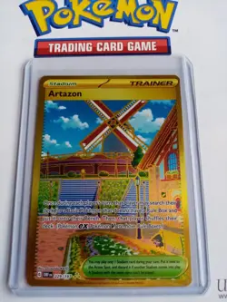 Artazon 229/197 - Gold Hyper Rare - Obsidian Flames - Pokemon Card - PACK FRESH - Image 1