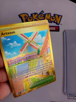 Artazon 229/197 - Gold Hyper Rare - Obsidian Flames - Pokemon Card - PACK FRESH - Image 4