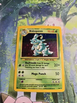 Nidoqueen Holo No Set Symbol 7/64 Jungle Pokemon Card - Image 1