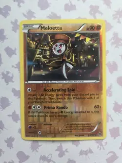 Meloetta 85/162 Holo XY Breakthrough Pokemon Tcg Card LP - Image 1
