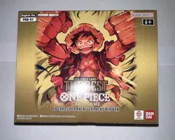 ONE PIECE CARD GAME BOOSTER BOX SEALED PRB-01 THE BEST ENGLISH 20 PACKS MINT - Image 2