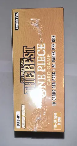 ONE PIECE CARD GAME BOOSTER BOX SEALED PRB-01 THE BEST ENGLISH 20 PACKS MINT - Image 5