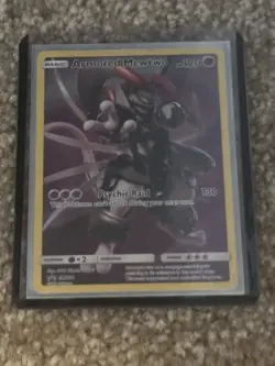 Pokemon Armored Mewtwo SM228 Promo Card Sun & Moon Promos Psychic Raid - Image 1