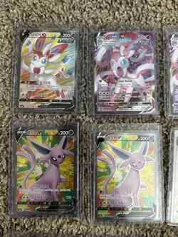 Pokemon Eeveelution Card Lot Espeon Sylveon Umbreon Leafeon Glaceon - Image 2