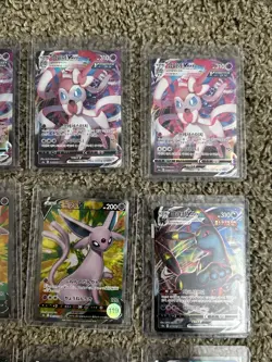 Pokemon Eeveelution Card Lot Espeon Sylveon Umbreon Leafeon Glaceon - Image 3