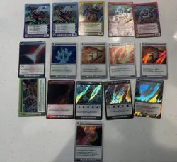 Chaotic TCG HP Ripple 16 Card Lot - Image 1