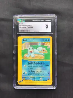 Pokemon Cards: Skyridge Common: Seel 95/144 CGC 9 - Image 1