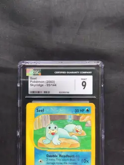 Pokemon Cards: Skyridge Common: Seel 95/144 CGC 9 - Image 3