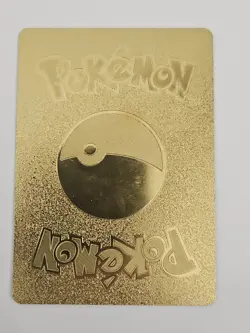 Pokemon Mewtwo & Mew GX Tag Team 270hp Gold Foil Fan Art Collector Card TCG - Image 2