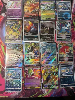 Pokemon 16 Card Lot nm TRAINER Amazing Ex HOLO Rare Hits Only F106 - Image 1