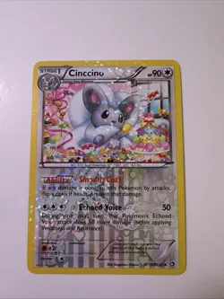 Cinccino RC19/RC25 Holo Legendary Treasures Radiant Collection Pokemon Card - Image 1