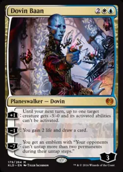 MTG Dovin Baan - Foil, Kaladesh, Moderately Played, English - Image 1