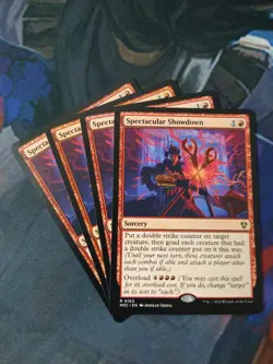 Spectacular Showdown x 4 | 7% Off 2+ | Karlov Manor | NM | MTG - Image 1