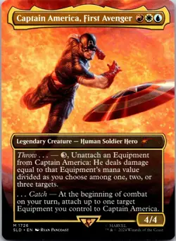 Captain America, First Avenger 1726 Secret Lair Drop Series NM MTG - Image 1