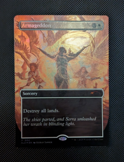 Secret Lair Artist Series - Kieran Yanner - Armageddon Rainbow Foil MTG NM/M - Image 1
