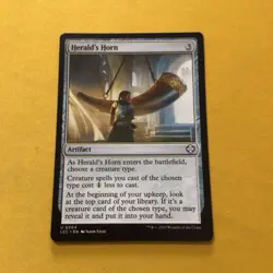 Herald's Horn - 304 - NM - Commander: The Lost Caverns of Ixalan - MTG - Image 1