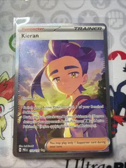 Kieran 174/131 SIR Prismatic Evolutions Pokemon Card NM - Image 1