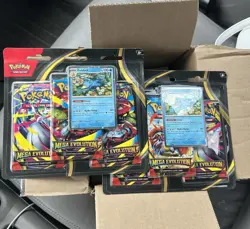 Pokemon Mega Evolution Base Set 3 Pack Blister Golduck Tcg - Image 1