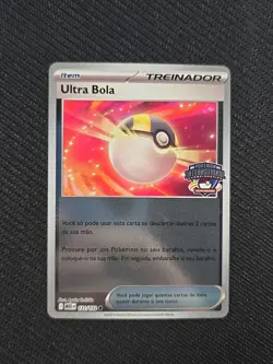 Pokemon Portuguese Ultra Ball 131/132 Mega Evolution LAIC 2026 Promo Ultra Bola - Image 1