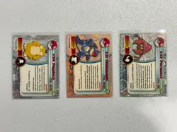LOT OF 3 POKEMON CARDS TOPPS BLACK LABEL HOLO PSYDUCK 54 NIDOQUEEN 31 MP-HP - Image 2