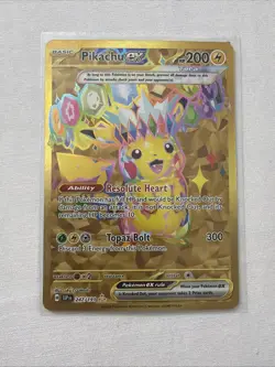 Pokemon TCG Pikachu ex 247/191 Surging Sparks Hyper Rare NM Minty Rare Psa 10 - Image 1
