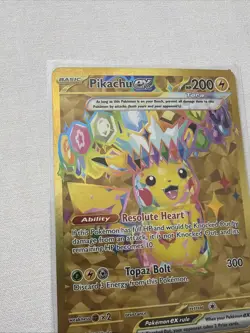 Pokemon TCG Pikachu ex 247/191 Surging Sparks Hyper Rare NM Minty Rare Psa 10 - Image 5