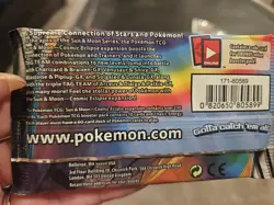 Pokemon 2019 TCG Sun & Moon Cosmic Eclipse Factory Sealed Booster Pack 10 cars - Image 2