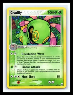 💥 Cradily Legend Maker 3/92 Holo 2006 - Pokemon Card TCG Rare - Image 1