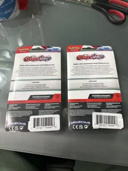 Pokemon TCG - Scarlet & Violet Base Set Espathra Spidops Checklane Blister Packs - Image 4