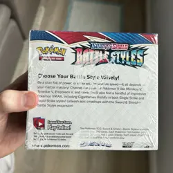 Pokemon Battle Styles Booster Box (side bent) - Image 2