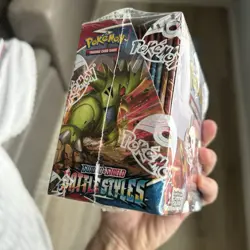 Pokemon Battle Styles Booster Box (side bent) - Image 3