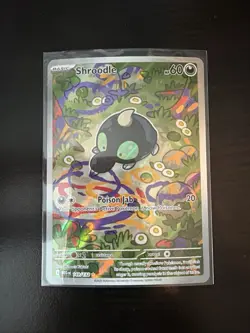 Shroodle 149/132 – Full Art Illustration Rare Holo – Pokemon TCG – NM Near Mint - Image 1