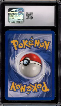 Pokemon Machop Base Set Unlimited #52 CGC 8 - Image 2