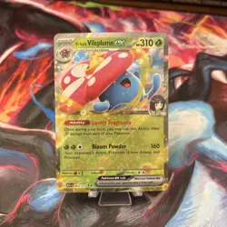 Pokemon TCG Erika’s Vileplume EX 003/217 Me:03 Ascended Heroes Double Rare Holo - Image 1