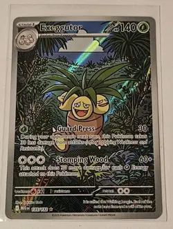 Pokemon Exeggutor 135/132 Mega Evolution Illustration Rare - Image 1