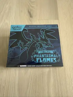 Pokemon TCG: Mega Evolution Phantasmal Flames ETB Elite Trainer Box [NEW] 🔥 - Image 1