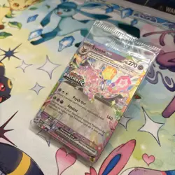 ESPEON EX 034/131 POKEMON PRISMATIC EVOLUTION STAMPED PROMO SEALED SURPRISE BOX - Image 3