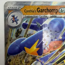 Cynthia's Garchomp ex 104/182 Pokemon SV10: DRI Double Rare Holo 2025 - Image 3