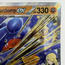 Cynthia's Garchomp ex 104/182 Pokemon SV10: DRI Double Rare Holo 2025 - Image 4