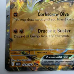 Cynthia's Garchomp ex 104/182 Pokemon SV10: DRI Double Rare Holo 2025 - Image 5
