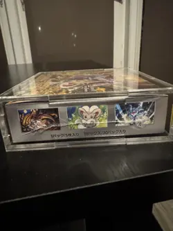 Pokemon Japanese WILD FORCE SEALED Booster Box with Acrylic Case - Image 2