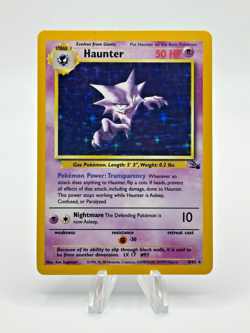 HAUNTER Holo Rare # 6/62 | Fossil Set | | Pokemon 1999 TCG Vintage | LP - Image 1